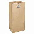 thumbnail image 1 of Essendant BAGGK10500 Sac en Papier Robuste, Naturel - 10 lbs - 400 Unités, 1 of 1