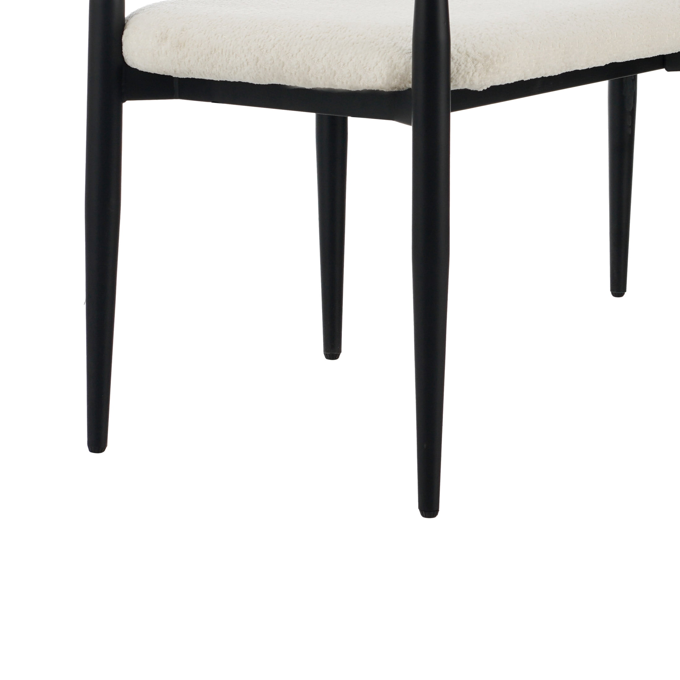 Christopher Knight Home Minimalist Boucle Upholstered Loveseat with Metal Frame, Light Beige