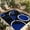 Blue, variant on Black Red Outdoor Rug for Patio/Deck/Porch, Non-Slip Large Area Rug 5 x 8 Ft, White Circle Geometric Abstract Texture Indoor Outdoor Rugs Washable Area Rugs, Reversible Camping Rug Carpet Runner