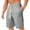 Grey, variant on Outfmvch Sweatpants For Men Mens Shorts Men Summer Casual Athletic Beach Shorts Solid Drawstring Sports Workout Shorts With Pockets Long Johns For Men Black L