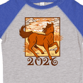 thumbnail image 4 of Inktastic 2026 Chinese New Year Horse Boys or Girls Toddler T-Shirt, 4 of 5