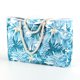 thumbnail image 4 of Bolsa De Playa Bolso tote de playa estampado PEVA Bolso de mujer de gran capacidad para acampar (verde), 4 of 9