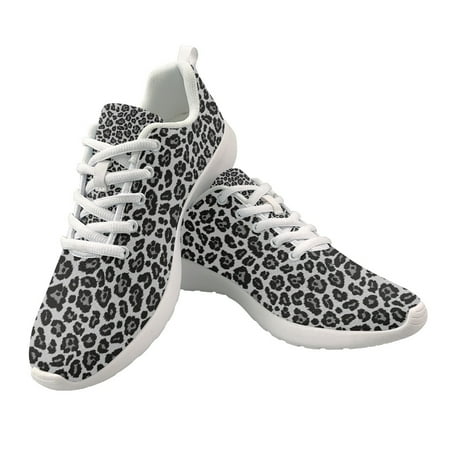 

Running Shoes Men Women Lightweight Cushion Adult Shoes Leopard Print Breathable Outdoor Sneakers Athletic Trainer Sport Shoes