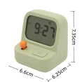 thumbnail image 2 of Oliegs Calendar Retro Mini Handheld Game Machine Alarm Clock Kids Cute Digital Clock Function Desk Clock Christmas, 2 of 4