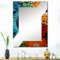 thumbnail image 1 of Designart "Jeweled Grotto with Geode Tiles" Stone Geode Oversized Wall Mirror - Traditional Landscapes Entryway Big Wall Mirror - Multiple Color Options, 1 of 6