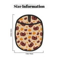 thumbnail image 3 of Rocae Thanksgiving Turkey and Pumpkin for Silicone Pot Holders, Oven Mitts Heat Resistant Hot Pads with Pockets,Non-Slip Bbq Baking Smoking Potholders ,7.5"x9.4", 3 of 7