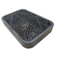 thumbnail image 4 of Caja de para gatitos, tabla para pies, se mantiene ordenada, antideslizante, fácil de limpiar, lavable, práctica, portátil, accesorio para caja Negro, 4 of 8
