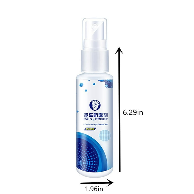 Car Windshield Spray Water Repellent Antifogging Agent, Anti Fog Spray for  Glasses, Glass Oil Film Removal Agent, Mirror Windshield Washer Fluid