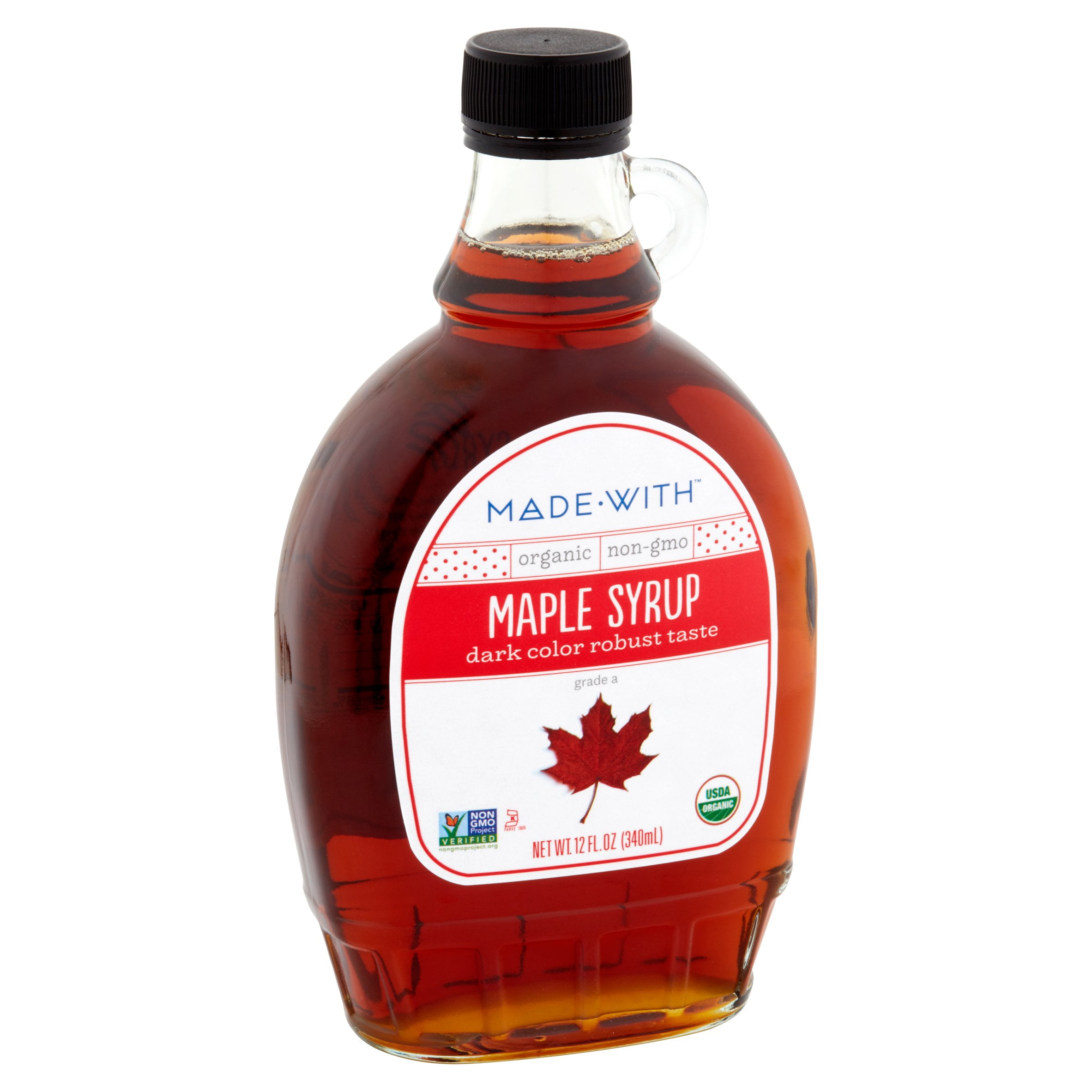 Made-With Maple Syrup, 12 fl oz, 12 pack