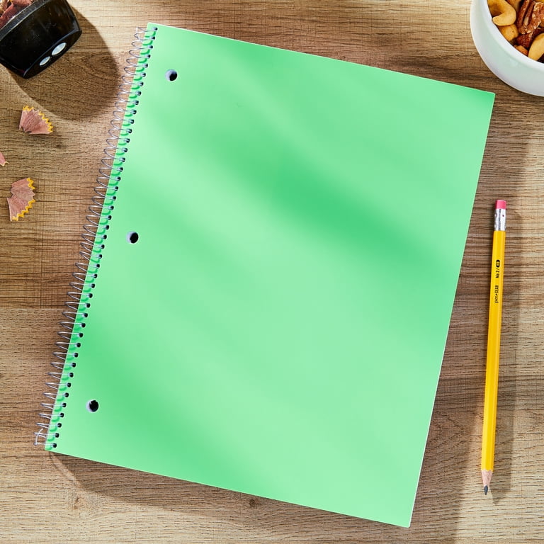 Pen+Gear 1-Subject Spiral Notebook, 4-Pack, Wide Ruled photo 3