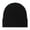 Black, variant on Men's Thick Knit Beanie for Cold Weather, Winter Skull Cap Outdoor Windproof Thermal Hat Warm Ribbed Cuffed Beanies