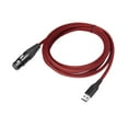 thumbnail image 5 of Dualoai USB Male to XLR (3-pin) Female Stereo USB to XLR Cable Audio Cord for 200cm, 5 of 9