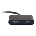 thumbnail image 4 of C2G 4K DisplayPort vers Double HDMI MST Hub - DisplayPort 1.2 vers HDMI Répartiteur - M/F - Répartiteur Vidéo/Audio - 2 x HDMI - Bureau, 4 of 5