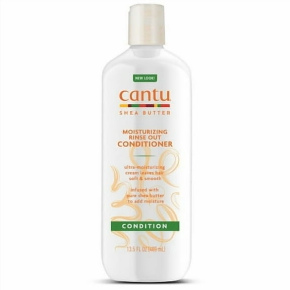 Cantu Shea Butter Moisturizing Rinse Out Conditioner, 13.5 Fl (Pack of 2)