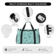 thumbnail image 4 of Balery Hawaiian Style Bolsa de Gimnasio para Mujeres, Bolsa de Viaje con Bolsillo Húmedo, Bolsa de Fin de Semana para Mujeres, Bolsa de Viaje Resistente al Agua, 4 of 7