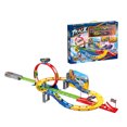 thumbnail image 1 of Pista de Juguete con Curvas, Loop de 360° y Vehículos de Carreras, 1 of 5