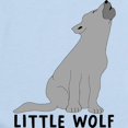 thumbnail image 2 of CafePress - Little Wolf Long Sleeve Infant Bodysuit - Long Sleeve Cotton Baby Bodysuit, 2 of 4