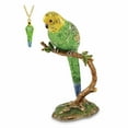 thumbnail image 4 of Pewter Parrot On Branch Trinket Box, 4 of 4