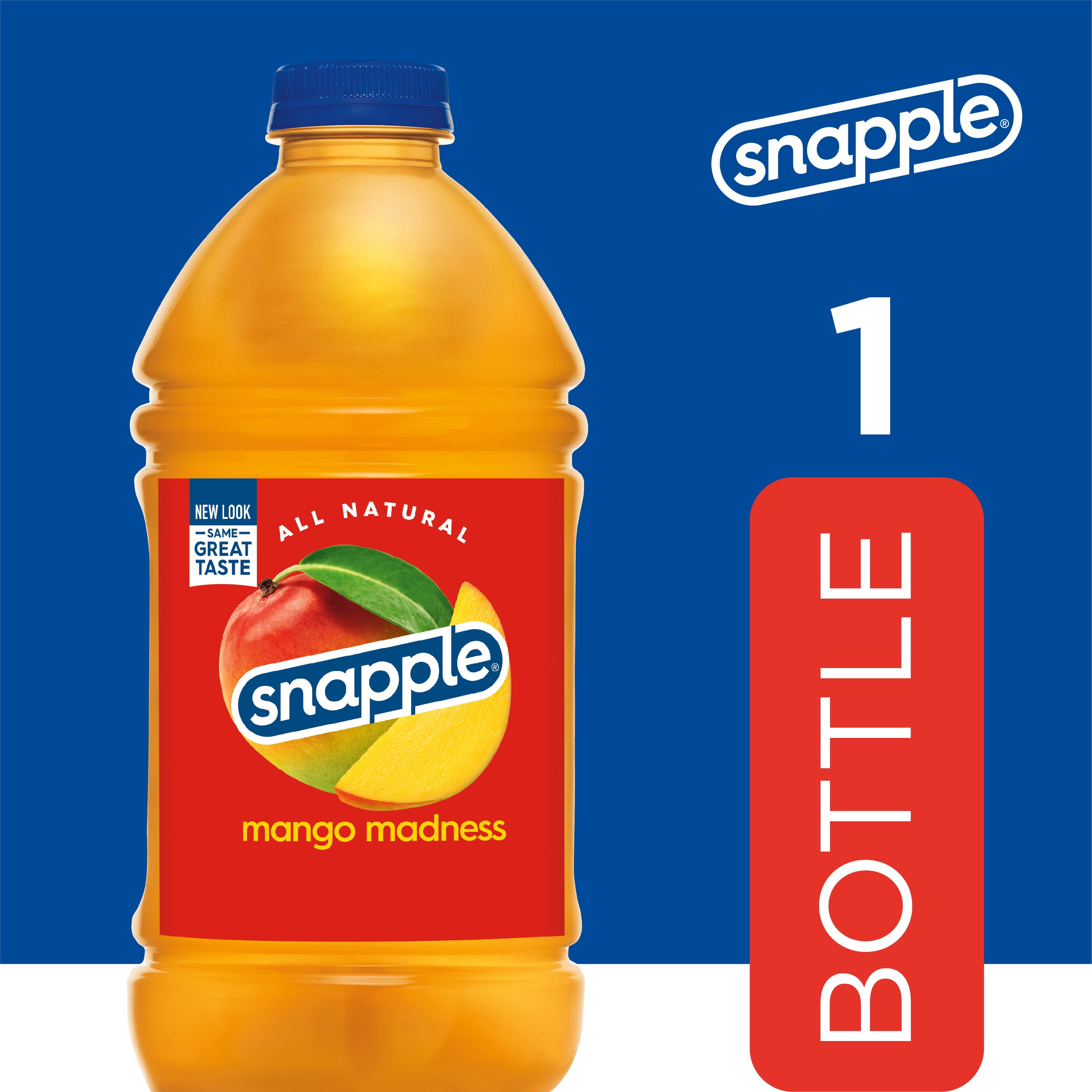 Snapple Mango Madness Juice Drink, 64 fl oz, Bottle