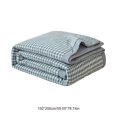 thumbnail image 3 of Ouuluon Soft Breathable Quilt, 59 x 79 in Lightweight Cool Blanket with Cotton Filling for Hot Weather Machine Washable, 3 of 7