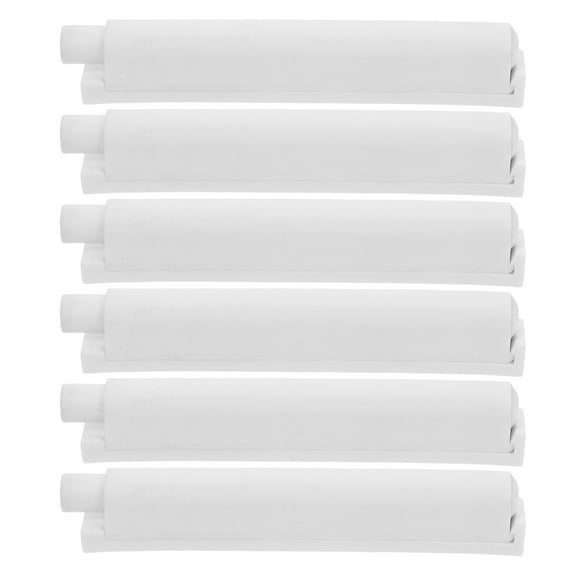 6pcs Quiet Close Push Latches for Kitchen Cabinets and Wardrobes Soft Closing Damper Buffers for Decoration Plastic Cabinet Door Rebound Device