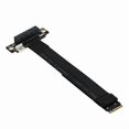 thumbnail image 1 of 3.0 PCI-E 4X To for M.2 for M for Key 2280 Riser Card 3.0 Cable M2 Key-M PCI-Exp, 1 of 5
