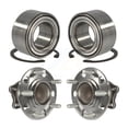 thumbnail image 1 of Kugel Front Rear Wheel Bearing and Hub Assembly Kit for Car 2008-2009 Mitsubishi Lancer FWD with Non-ABS - Left Right Side (Driver Passenger) K70-101635, 1 of 8