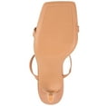 thumbnail image 6 of Journee Womens Brie Open Toe Mid Stiletto Dress Sandals, 6 of 10
