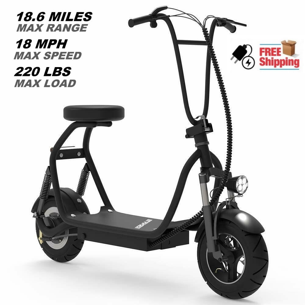 SKRT Electric Scooter 350W 48V 18.6 Miles Longrange Battery Foldable