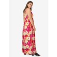 thumbnail image 2 of Ellos Plus Size Stretch Knit Surplice Tank Maxi Dress, 2 of 3
