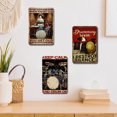 thumbnail image 3 of 3 Uds Tambor Placa Metal Vintage Pintura Hierro Rectangular Bar para El 20x30cm, 3 of 9