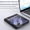 thumbnail image 4 of External DVD CD Writer Burner CD and DVD Player Type C/USB3.0 External DVD CD Drive for PC Laptop Windows 11/10/8/7, 4 of 5