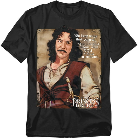 Princess Bride T-Shirt Word Unisex Graphic Tee For Men & Women