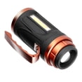 thumbnail image 3 of Linterna de pesca al aire libre con lámpara de cebo con detección lateral, linterna recargable de alta potencia con 4 fuentes de luz con zoom, 3 of 8