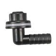 thumbnail image 3 of Conector de codo, boquilla de manguera, adaptador de juntas de manguera, accesorio eficiente, conector de drenaje para tanque de agua, pecera, barril Negro, 3 of 8