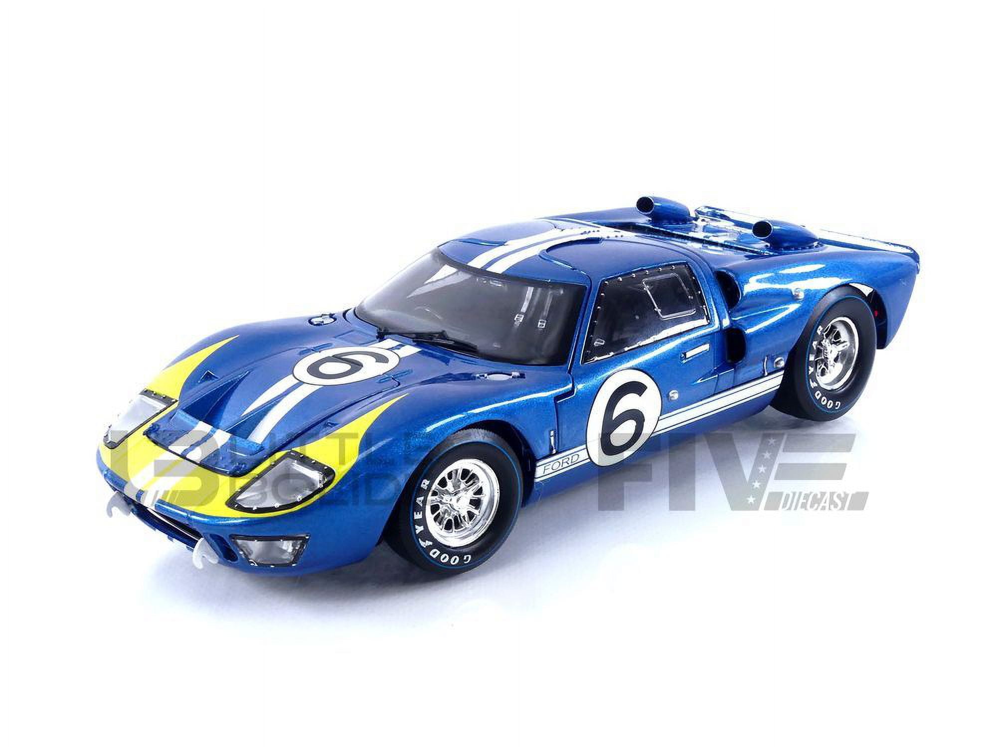 Shelby Collectibles SC416 1966 Ford GT-40 MK 2 Blue No.6 1