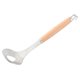 thumbnail image 1 of Cuchara para hacer albóndigas, utensilio de cocina, mango de madera, acero inoxidable 304, para casa y restaurante., 1 of 6