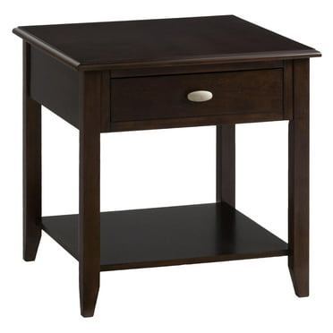 Jofran Merlot Warm Contemporary End Table