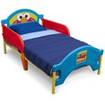 thumbnail image 1 of Lit en plastique pour enfant Rue Sésame par Delta Children, 1 of 3