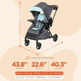 thumbnail image 3 of Sit N' Stand 5-in-1 Shopper Stroller, 3 of 12