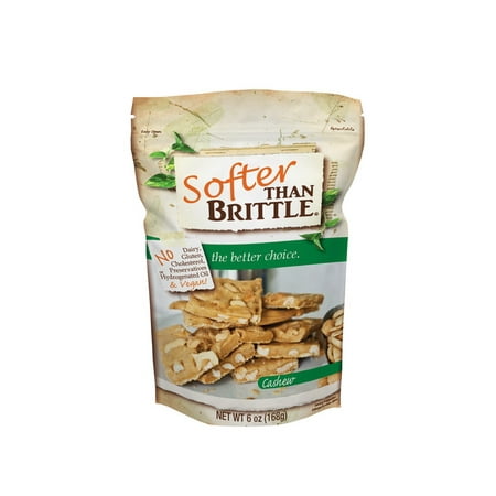 Brittle Bar - Softer Than Brittle 6485350 Softer Than Brittle Cashew 12/2 oz