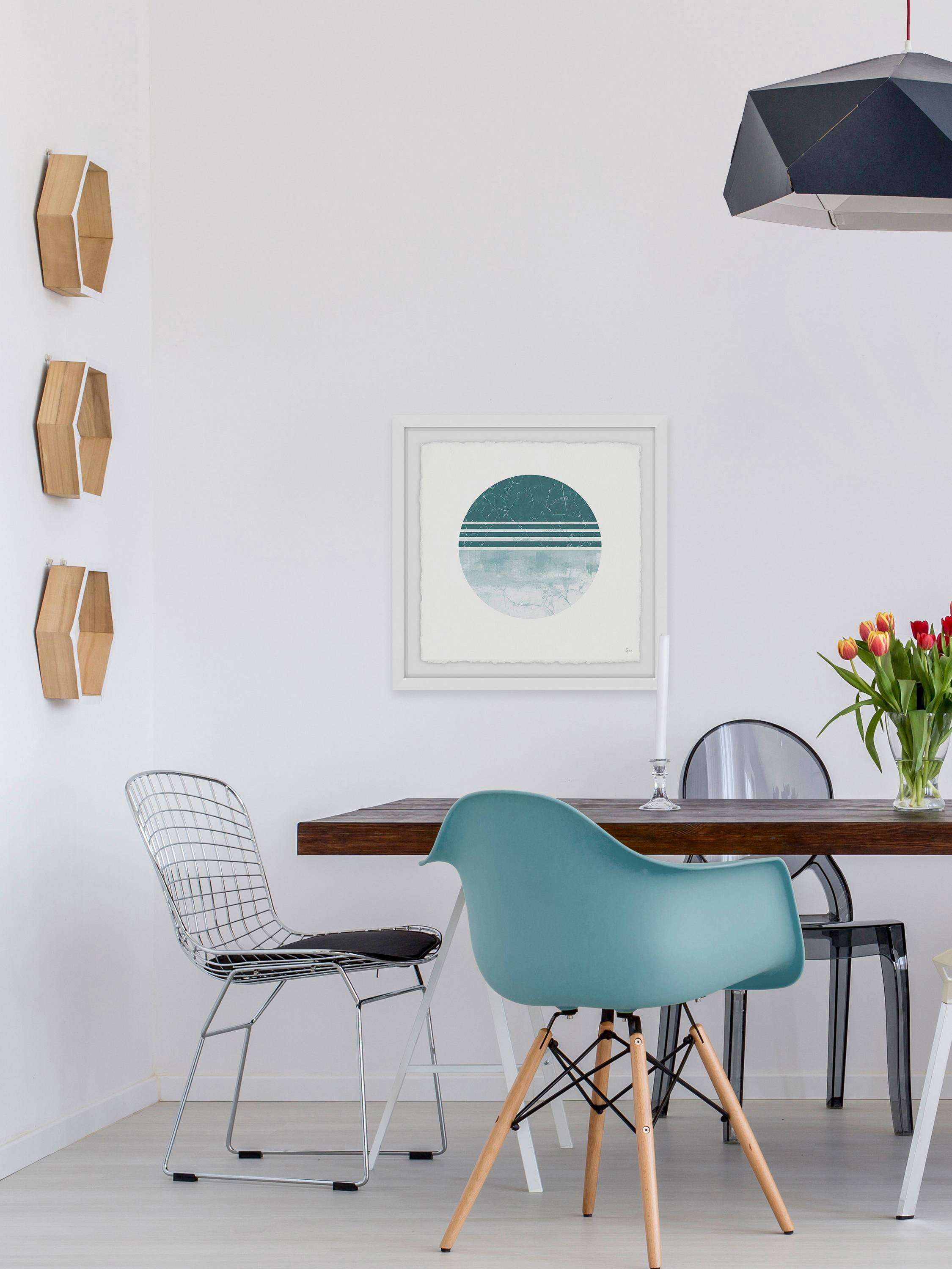 Rising Stratosphere Framed Painting Print