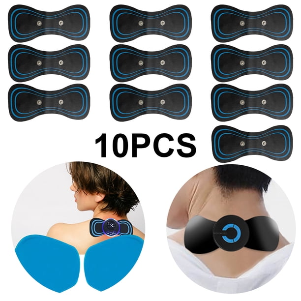 Almohadilla Masajeadora Eléctrica Mini Estimulador Masaje Cervical para Cuello Y Hombros 10 Uds.