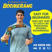 Soft Traditional Boomerang - Black Tribal - Refresh Sports
