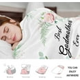 thumbnail image 2 of Godmother Proposal Gift-Will You Be My Godmother, Gifts for Godmother, Godmother Gifts from Godchild, Mother Day Birthday Christmas Godmother Gifts for Godmother Throw Blanket 60LX50W in, 2 of 7