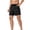 Black, variant on Men's Workout Running Shorts Side Split Quick Dry Gym Shorts Lightweight Breathable Casual Shorts with Pockets