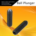 thumbnail image 2 of HUGFEGWE M8 Screw Thread Hex Socket Carbon Steel Ball Spring Plungers Set for Mechanical Devices (M8*30(10PCS)) CJB91-19736, 2 of 8