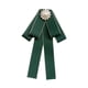 thumbnail image 2 of Broche de lazo para mujer, elegante, a la moda, regalo, cinta, lazo, accesorios para ropa Verde, 2 of 9