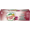 thumbnail image 5 of Canada Dry All Natural Sparkling Pomegranate Cherry Seltzer Water, 12 Fl. Oz., 12 Count, 5 of 7