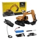 thumbnail image 1 of RC Excavadora Juguete Simulación Gestos Detección Niños Niños Ingeniería Excavadora Modelo, 1 of 5